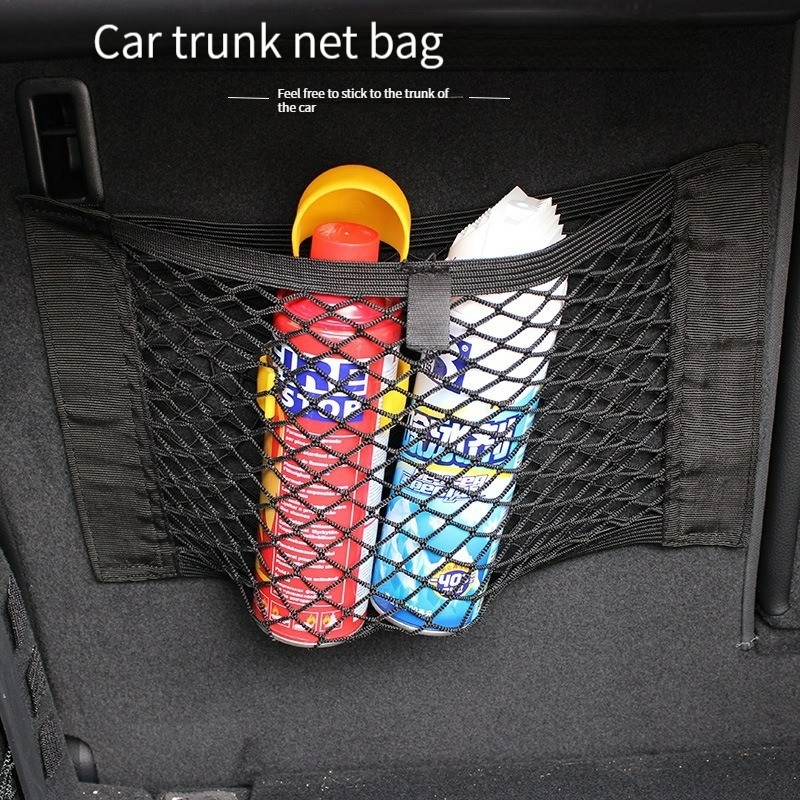 Car Back Rear Mesh Trunk Seat  - огляд і ціна Car Cargo Net Trunk