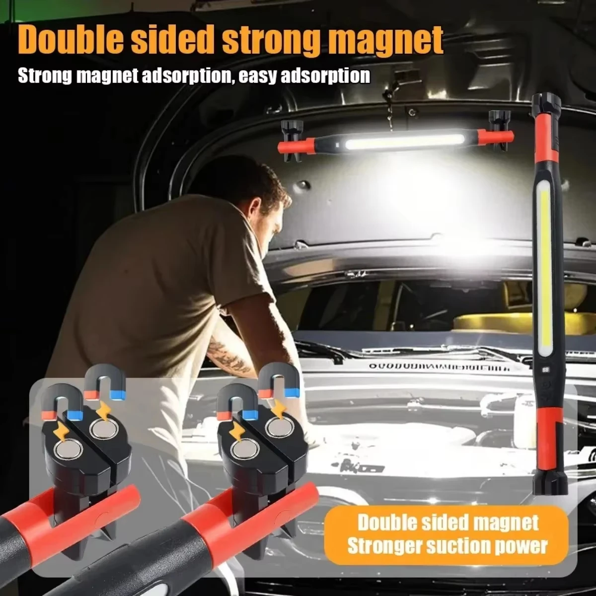 High Lumen Rechargeable LED Wo - огляд і ціна Car Accessories Hanging