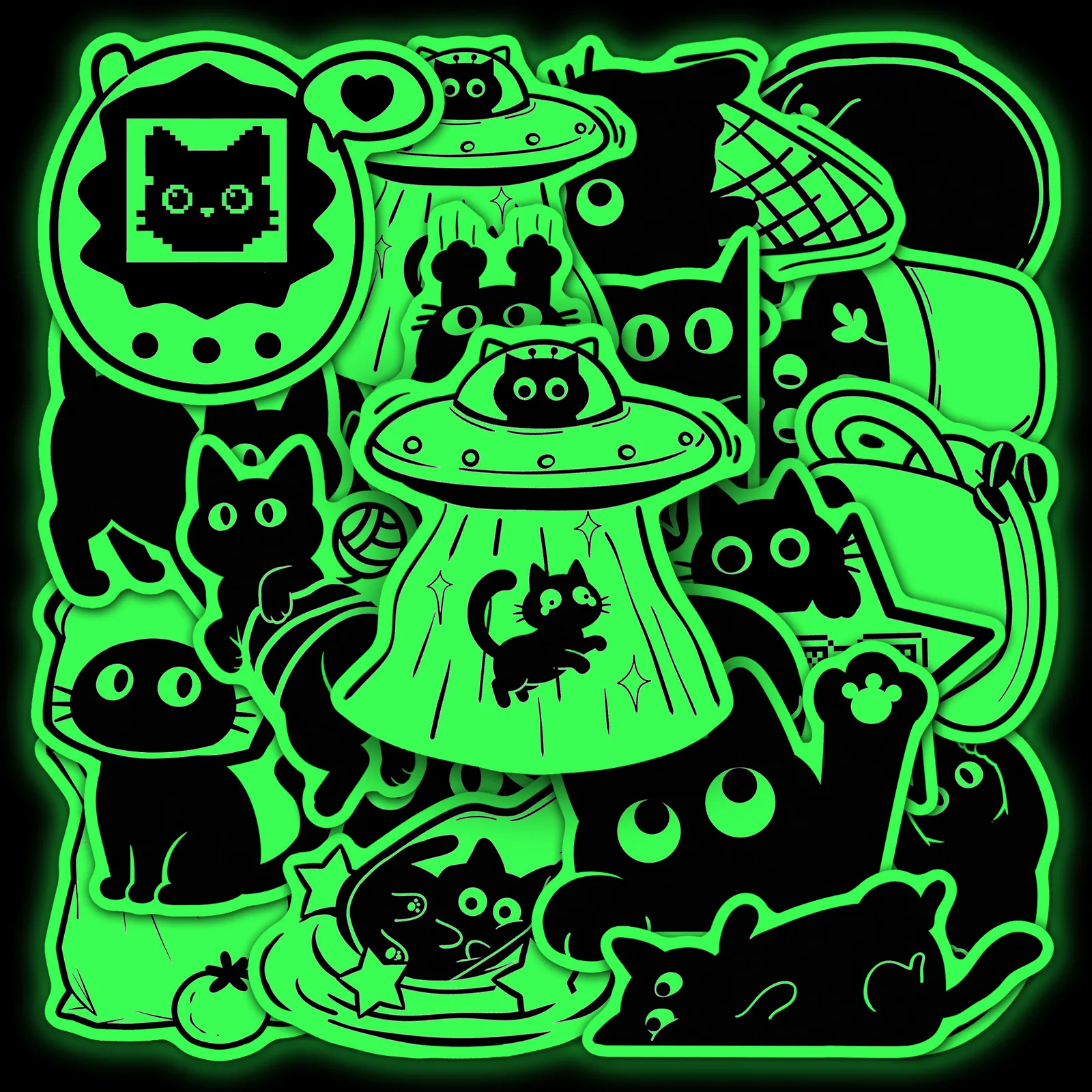 20 Pcs Glow in The Dark Black  - огляд і ціна Car Accessories List