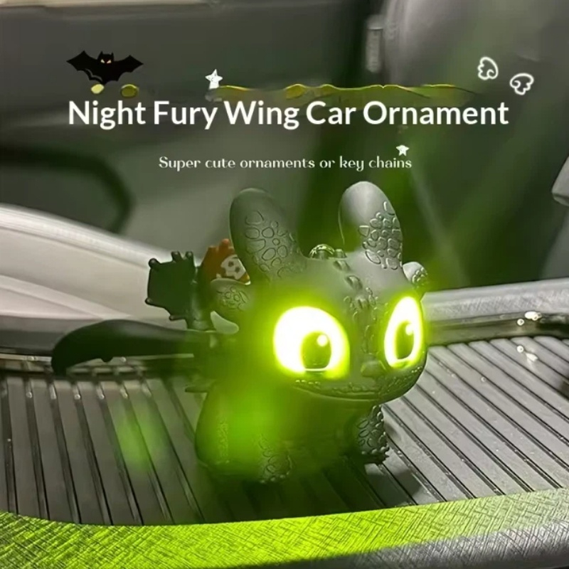 Genuine Cute Glowing Toothless - огляд і ціна Car Accessories Hanging