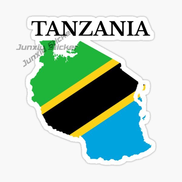 TANZANIA ZANZIBAR Flag Car Sti - огляд і ціна Car Accessories Zanzibar