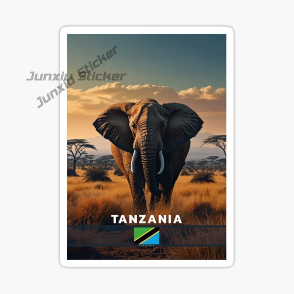 TANZANIA ZANZIBAR Flag Nationa - огляд і ціна Car Accessories Zanzibar