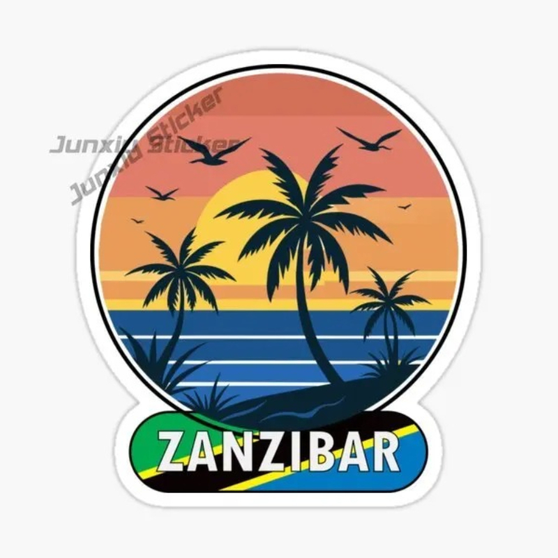 TANZANIA ZANZIBAR Flag Nationa - огляд і ціна Car Accessories Zanzibar