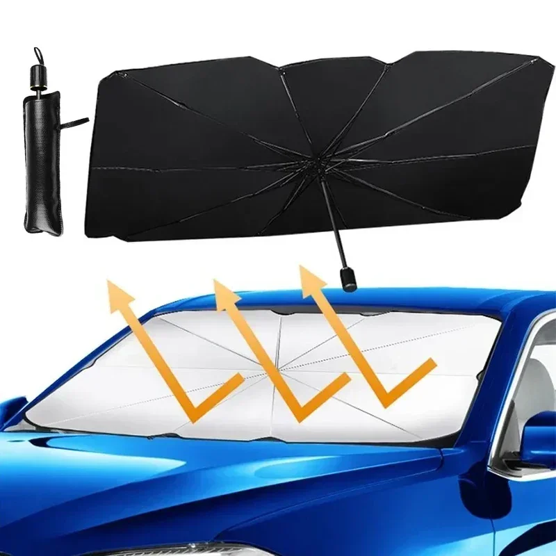 1PCS Car Sunshade Umbrella Sun - огляд і ціна Car Accessories For Interior