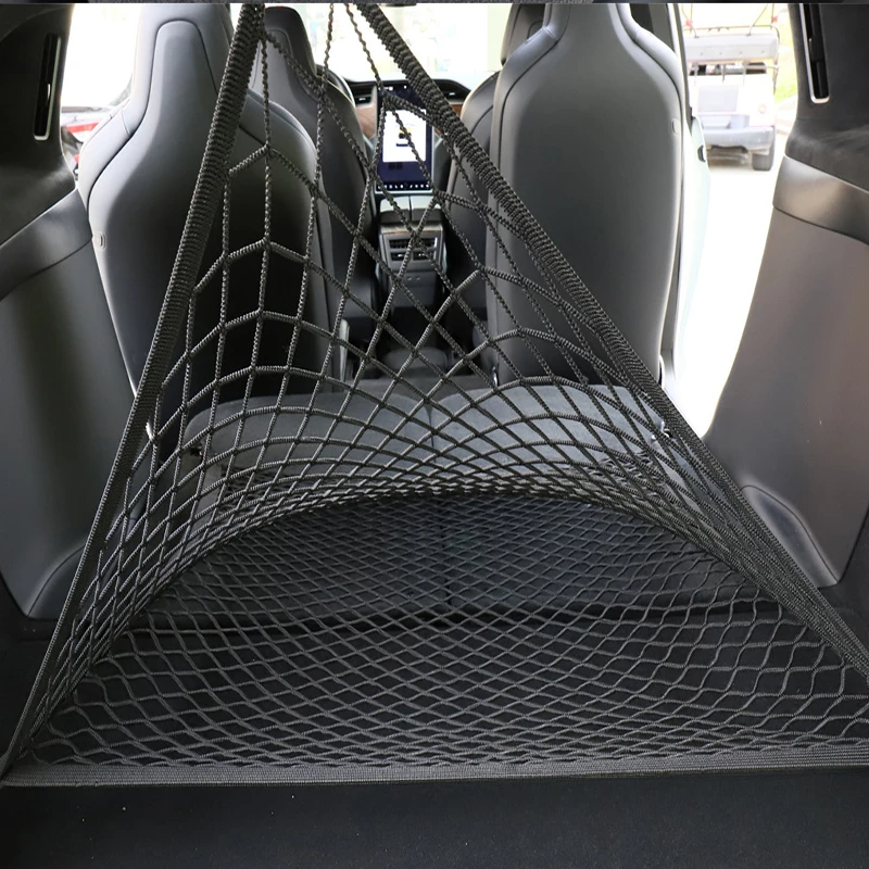 For Tesla Model X Model Y Juni - огляд і ціна Car Cargo Net Trunk