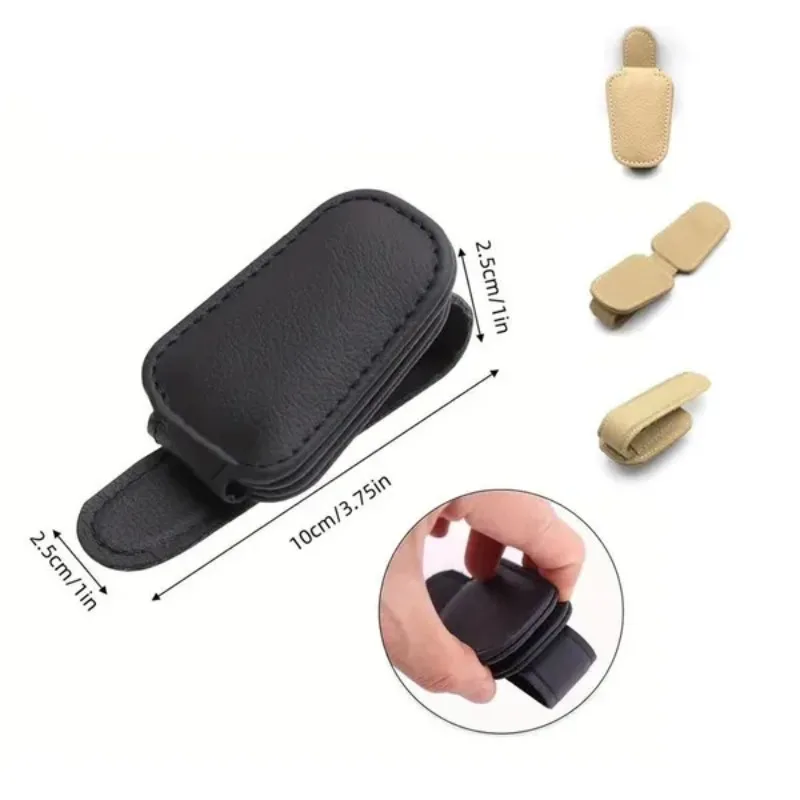 Car Sun Visor Glasses Case Hol - огляд і ціна Car Accessories Parts
