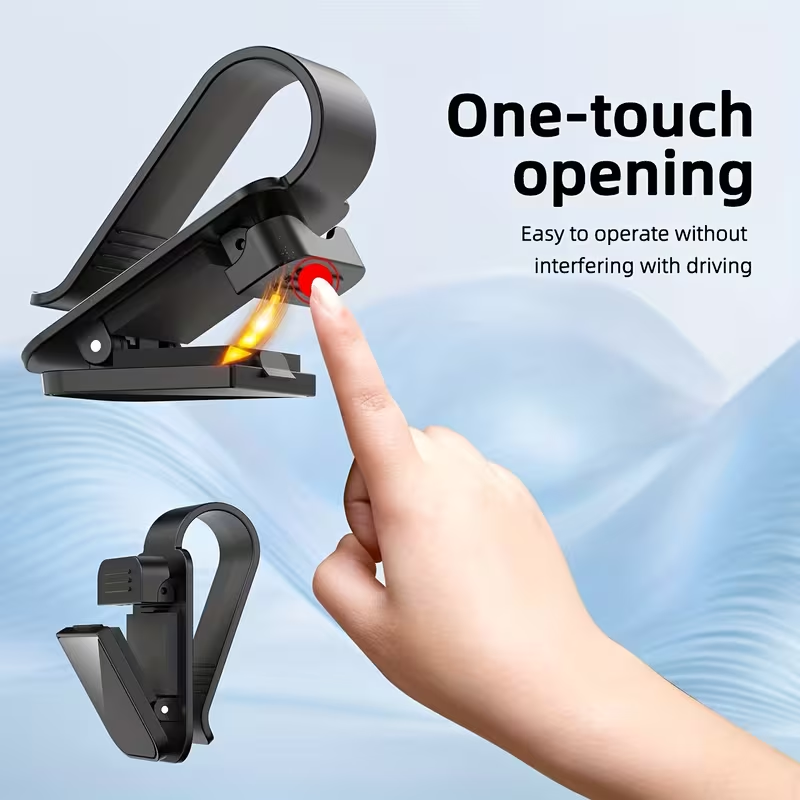 Sun Visor Sunglasses Holder fo - огляд і ціна Car Accessories For Interior