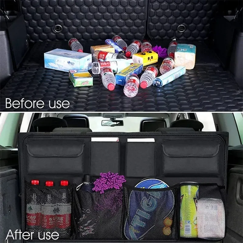 Car Rear Racks Storage Bag Net - огляд і ціна Car Accessories Hanging