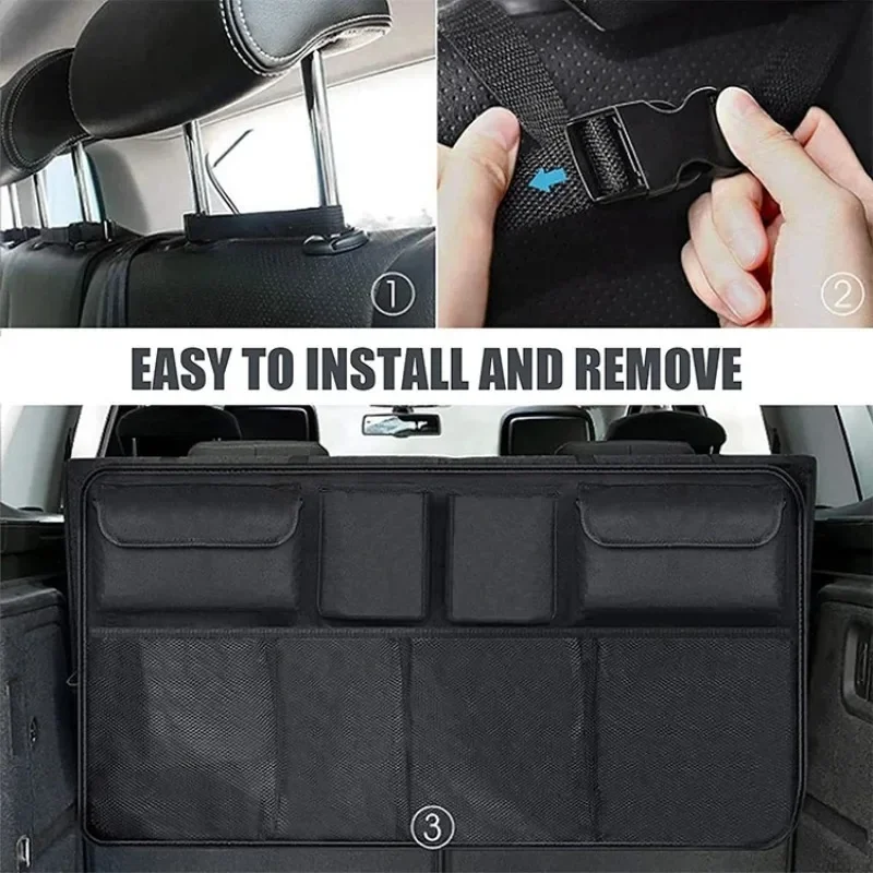 Car Rear Racks Storage Bag Net - огляд і ціна Car Accessories Hanging
