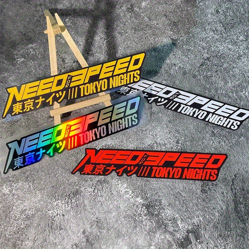 1PC Bold Tokyo Nights Racing M - огляд і ціна Car Accessories In Tokyo