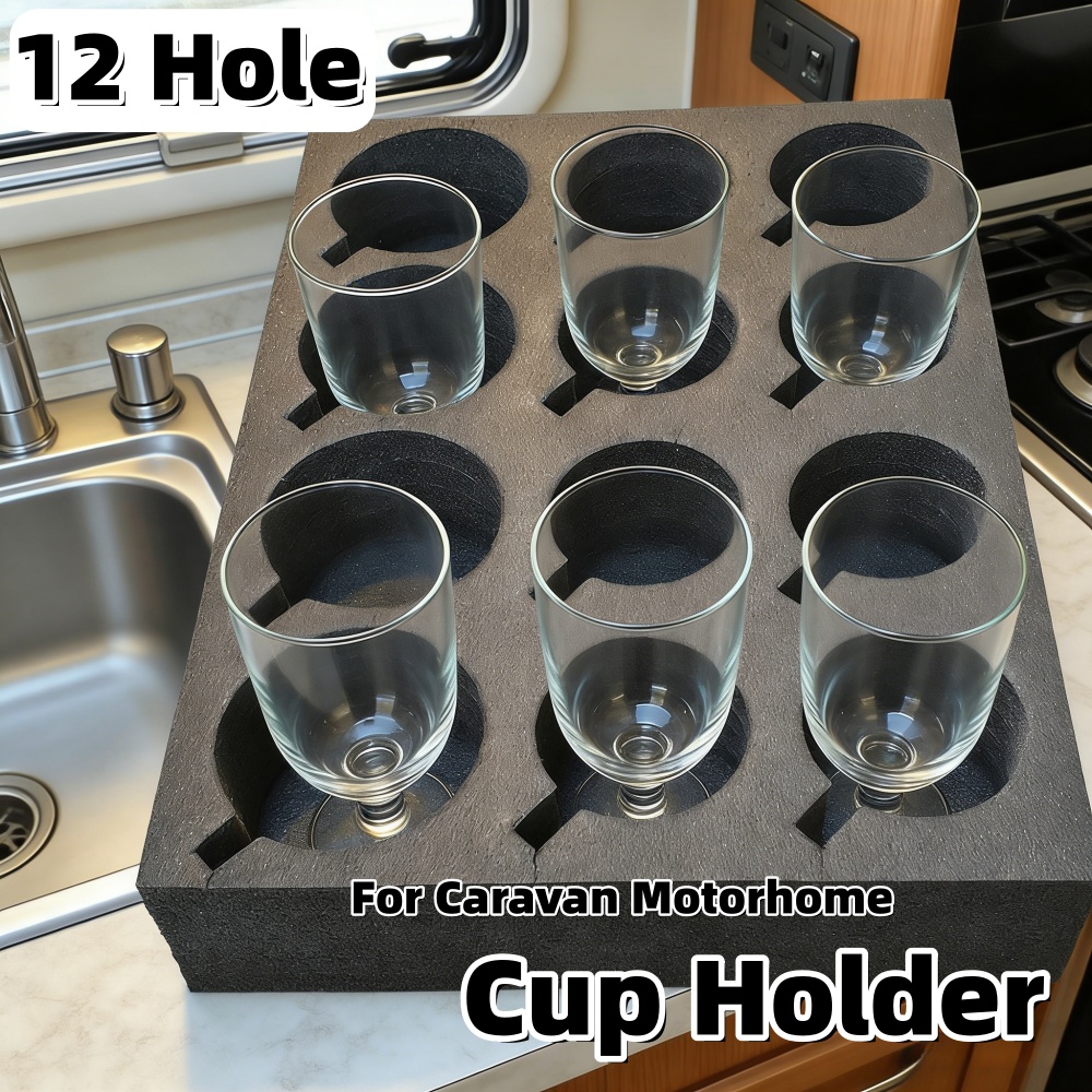 RV Bubble Cup Holder Glass Cup - огляд і ціна Car Accessories For Interior
